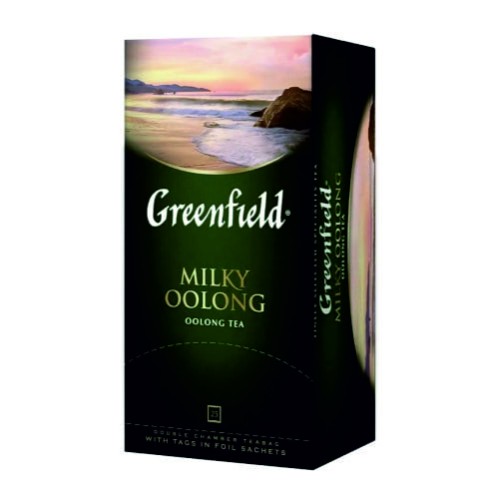 Greenfield чай зеленый Milky Oolong, 25 пакетиков